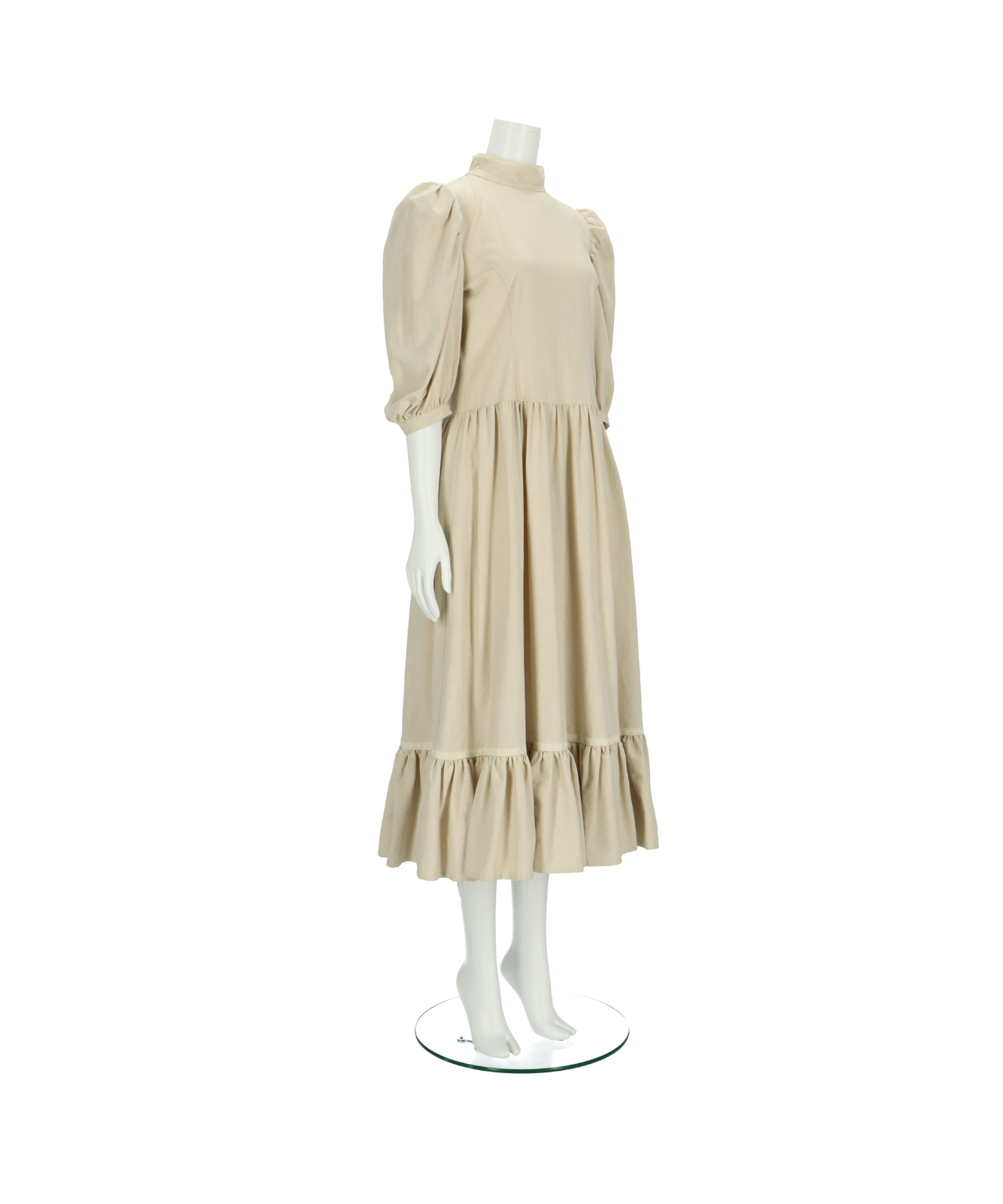 ≪在庫販売≫【CANDY DRESS CRAZY GARDEN】high neck gather dress(ハイネックギャザードレス)