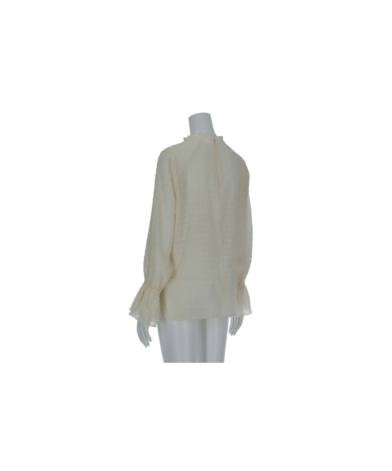 ≪在庫販売≫seersucker mellow blouse(シアサッカーメロウブラウス)