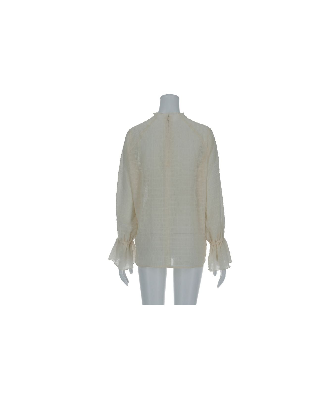 ≪在庫販売≫seersucker mellow blouse(シアサッカーメロウブラウス)