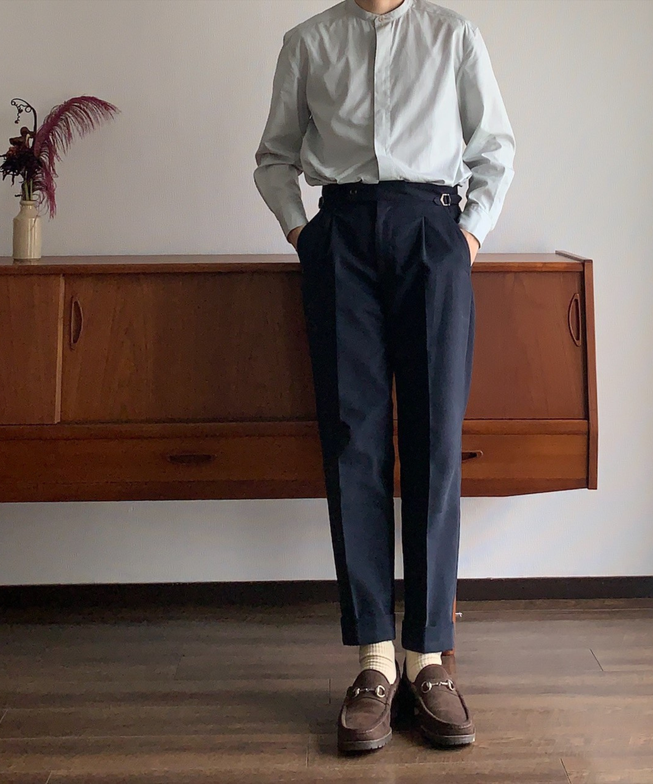 foufou adjust straight pants