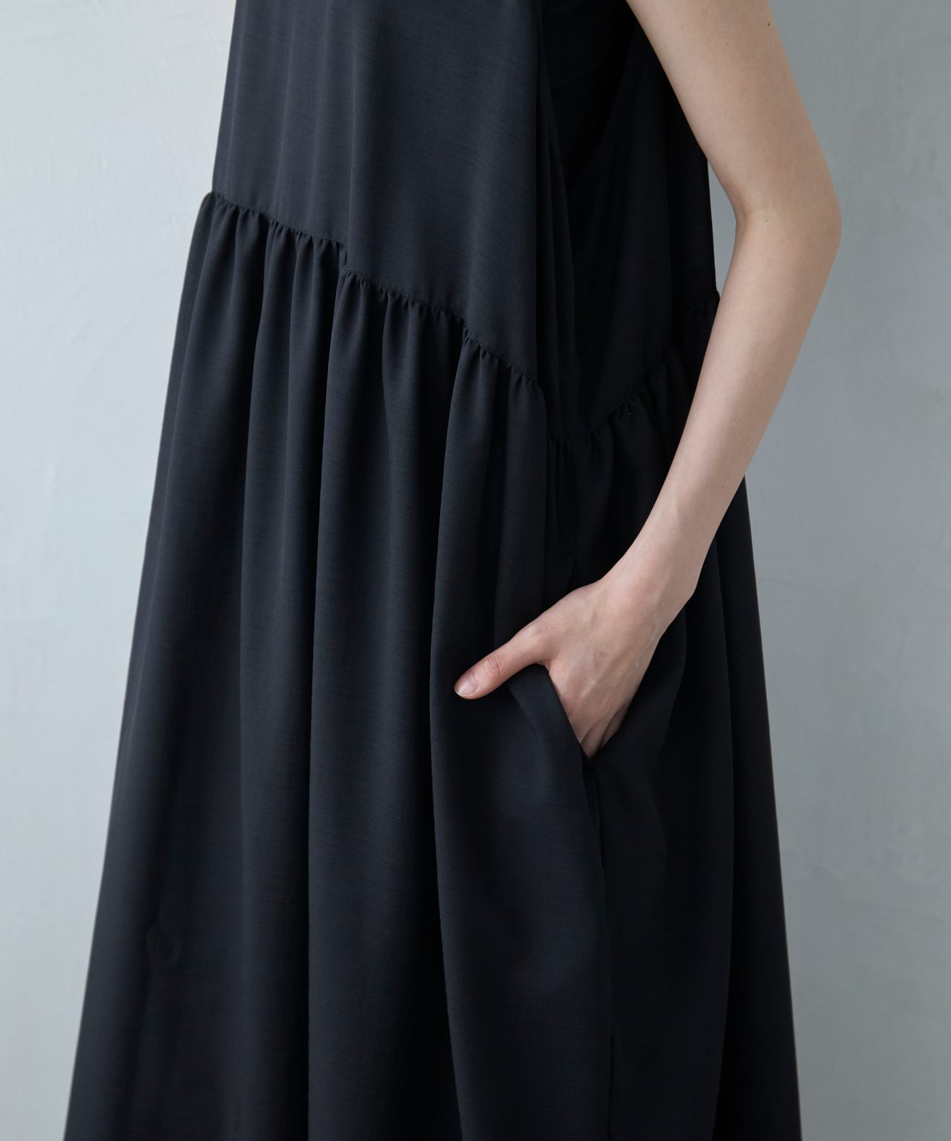 ≪通常販売≫no-sleeve gather one piece（ノースリーブギャザーワンピース）≪2025年7月25日15:00販売開始≫