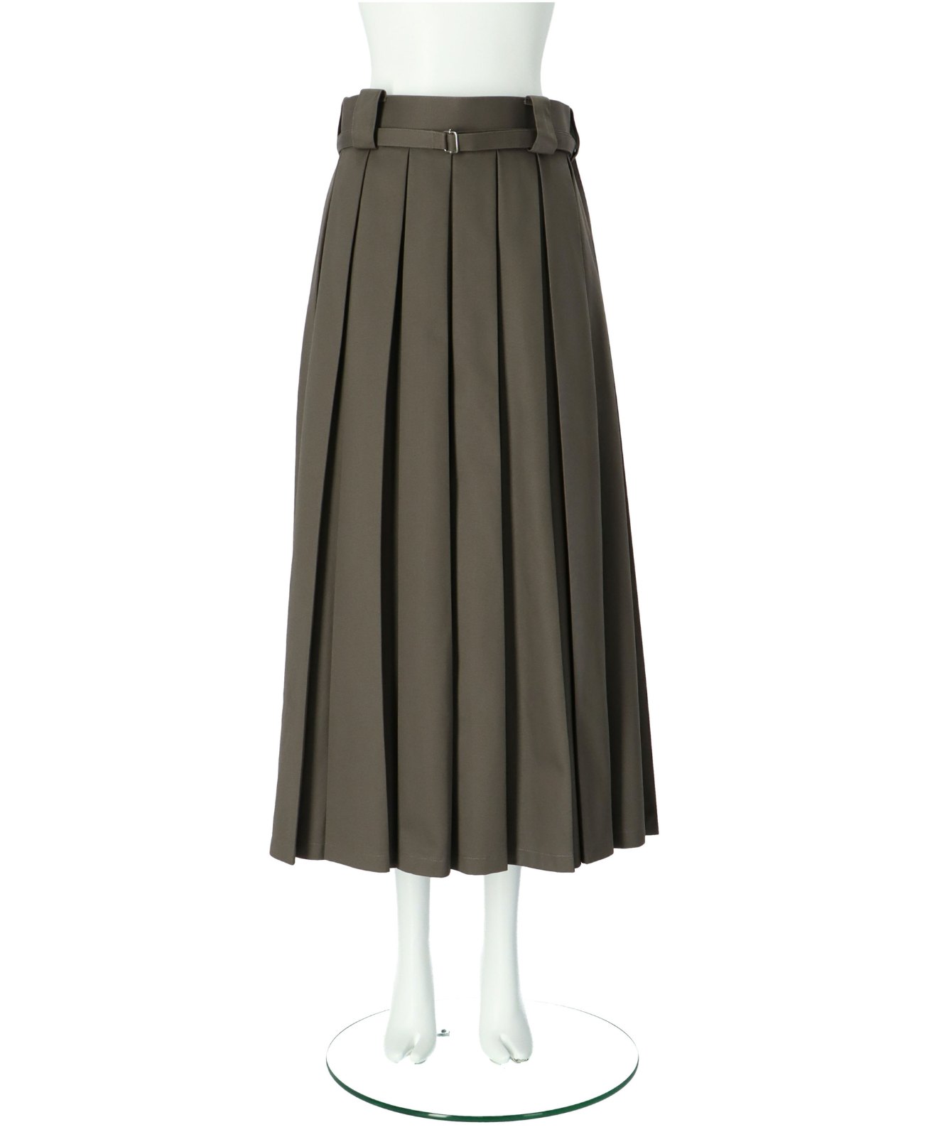 ≪在庫販売≫super tuck long skirt（スーパータックロングスカート）