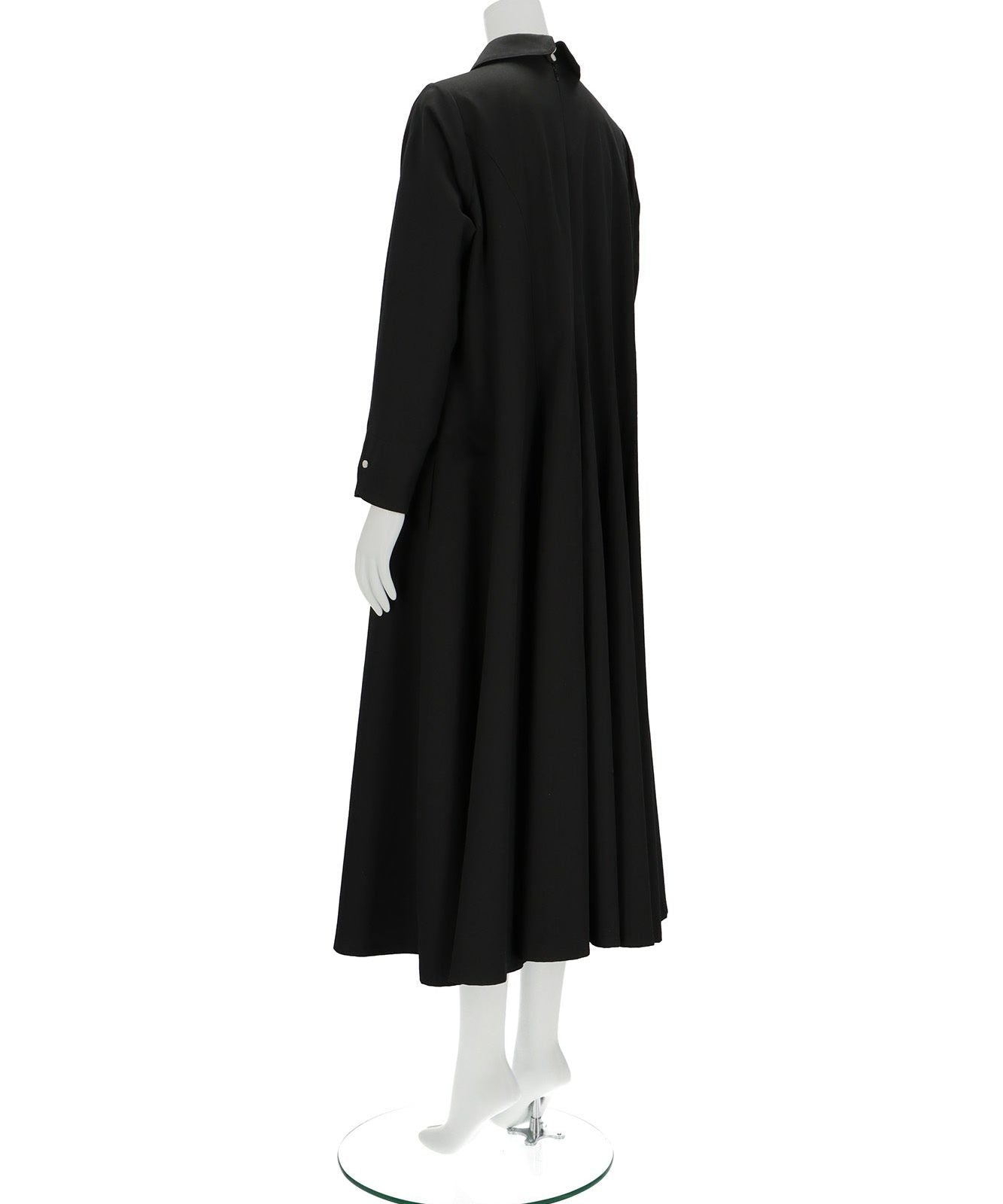 ≪在庫販売≫【THE DRESS #34】round collar flare dress（ラウンドカラーフレアドレス）