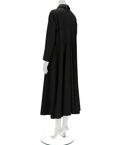≪在庫販売≫【THE DRESS #34】round collar flare dress（ラウンドカラーフレアドレス）≪2023年10月4日15:00販売開始≫
