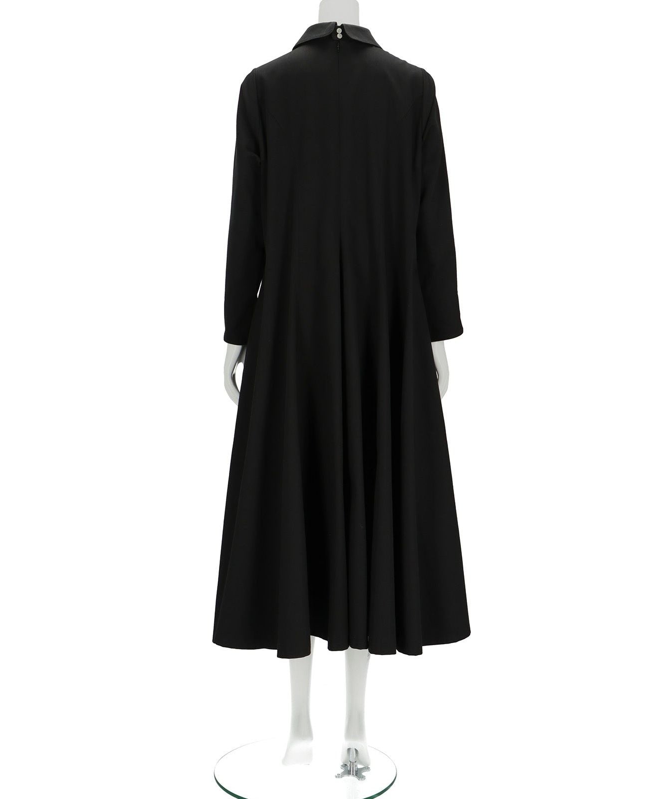 ≪在庫販売≫【THE DRESS #34】round collar flare dress（ラウンドカラーフレアドレス）≪2023年10月4日15:00販売開始≫