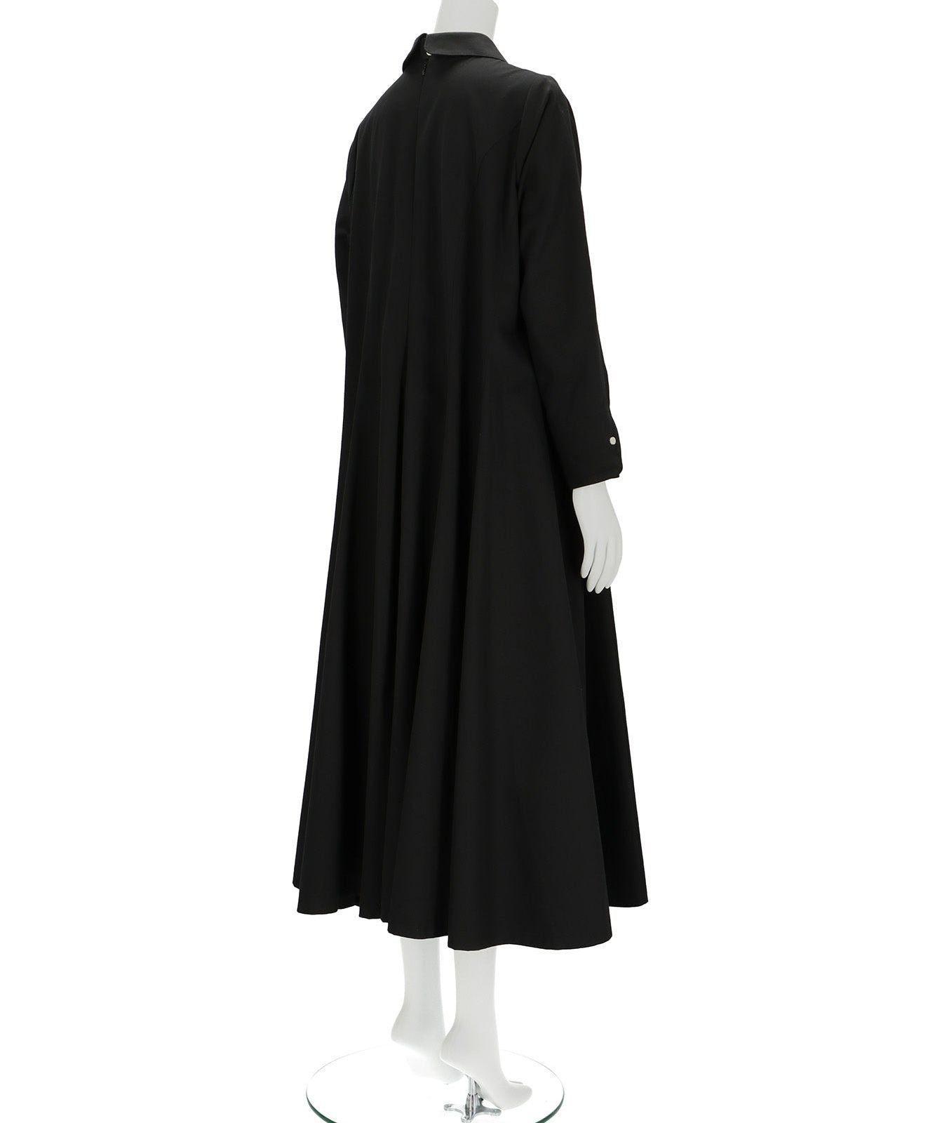 ≪在庫販売≫【THE DRESS #34】round collar flare dress（ラウンドカラーフレアドレス）