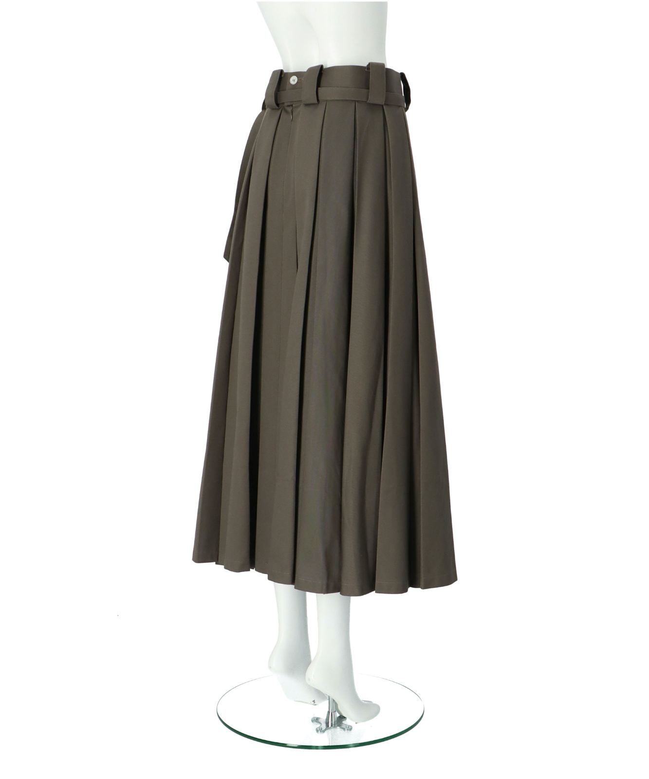 ≪在庫販売≫super tuck long skirt（スーパータックロングスカート 
