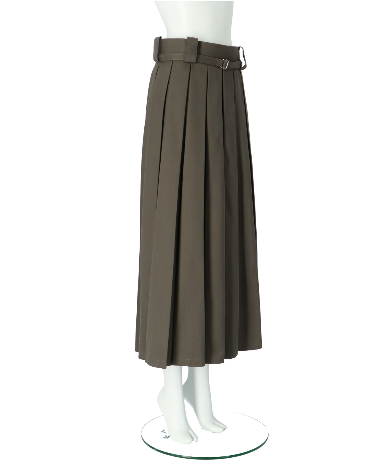 ≪在庫販売≫super tuck long skirt（スーパータックロングスカート）