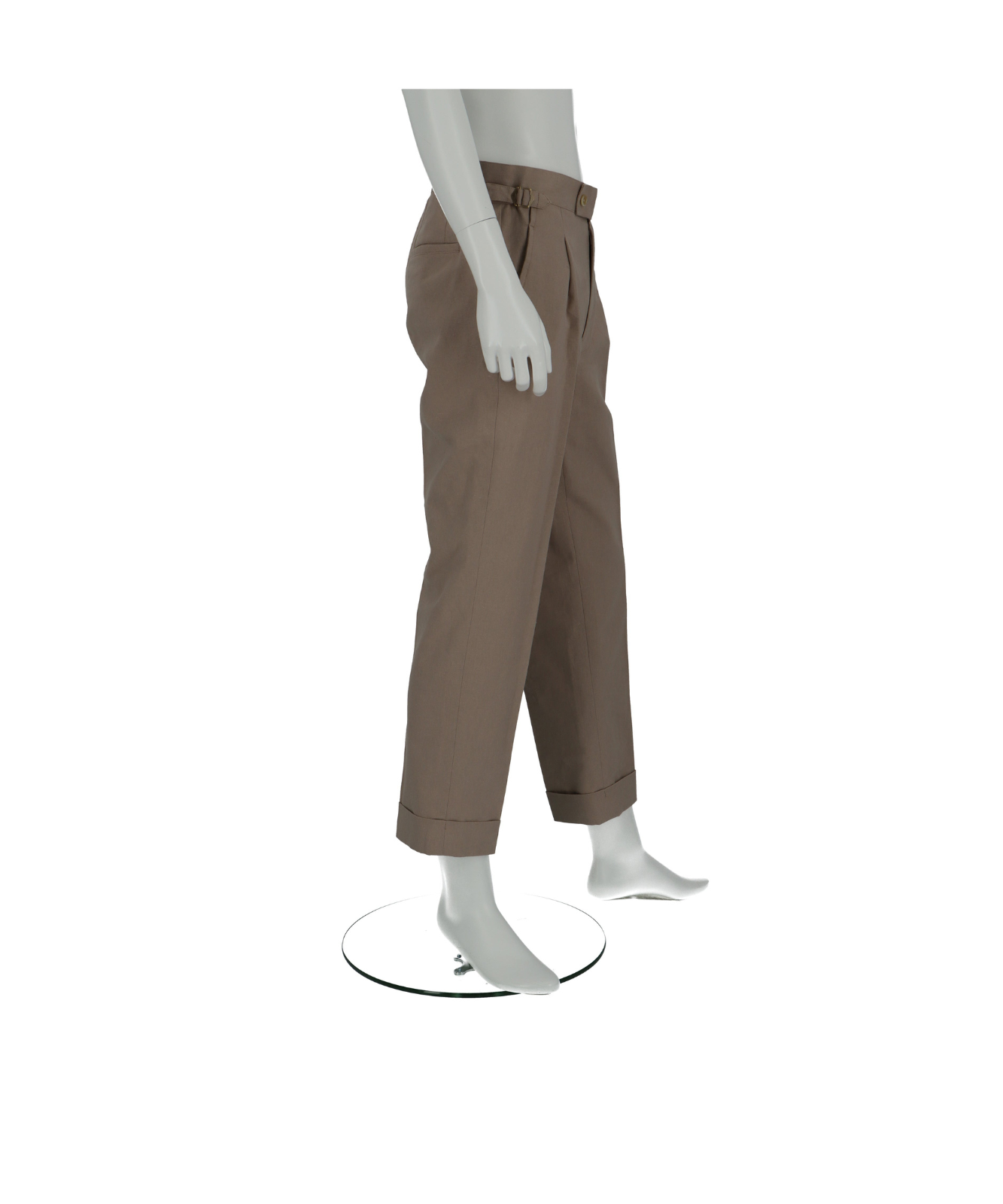 ≪在庫販売≫【Men's】adjust straight pants [linen]（アジャストストレートパンツ [リネン]）