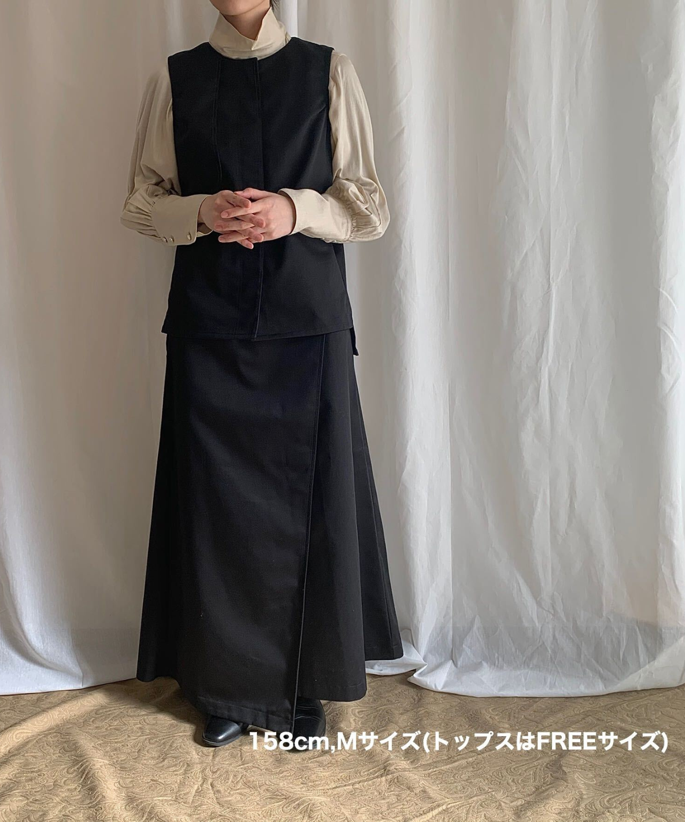 ≪在庫販売≫ gun flap T.C blouse（ガンフラップT.Cブラウス）
