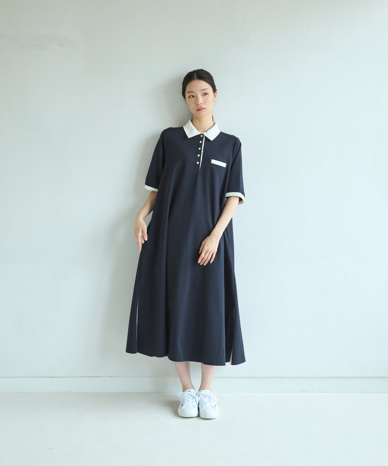 ≪通常販売≫track polo onepiece(トラックポロワンピース) – THE ≪通常販売≫track polo onepiece(トラックポロワンピース) – THE