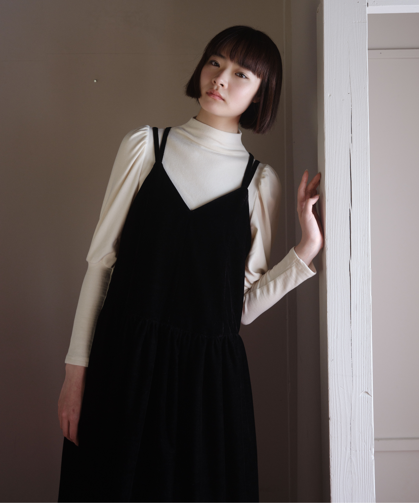 ≪通常販売≫【THE DRESS #66】velvet cami dress ≪通常販売≫【THE DRESS #66】velvet cami dress
