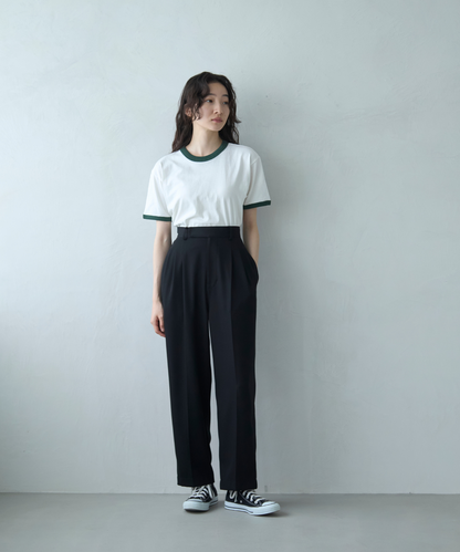 ≪通常販売≫toro tuck slacks（トロタックスラックス）- ブラック -