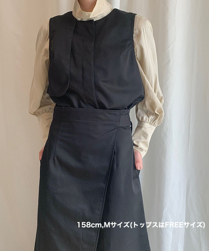 ≪在庫販売≫ gun flap T.C blouse（ガンフラップT.Cブラウス）