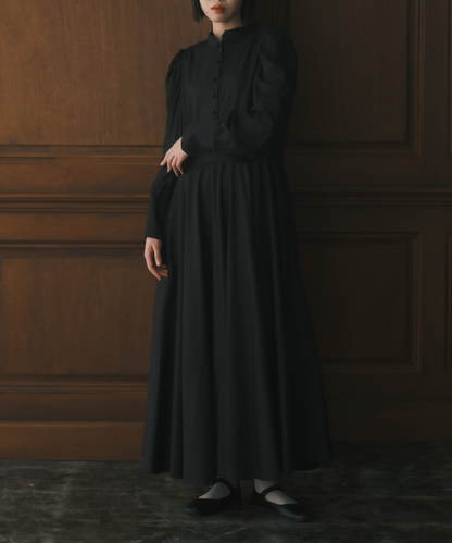 ≪在庫販売≫【THE DRESS #37】black sheer dress（ブラックシアードレス）