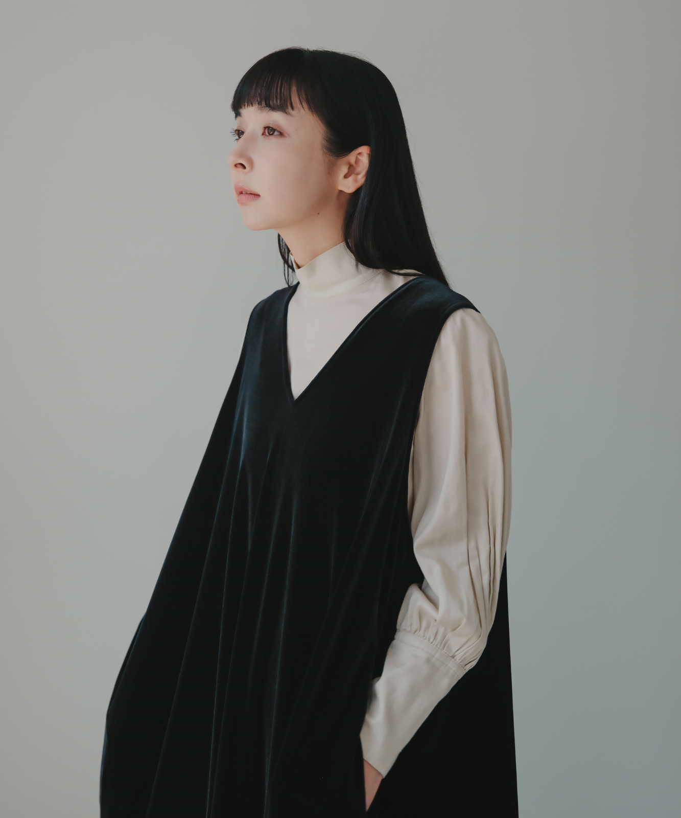 ≪通常販売≫high neck dress shirts (ハイネックドレスシャツ ≪通常販売≫high neck dress shirts (ハイネックドレスシャツ