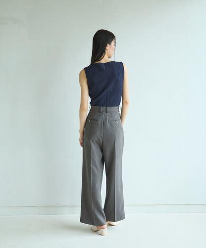 ≪通常販売≫two tuck slacks（ツータックスラックス）≪2025年5月30日15:00販売開始≫