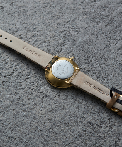≪通常販売≫ARNE JACOBSEN × foufou "ROMAN" WATCH - jacquard belt "viatic" -≪2025年9月16日15:00販売開始≫