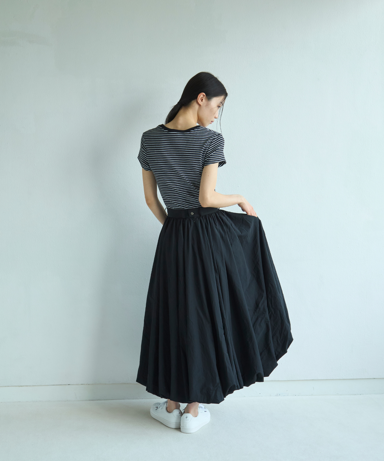 スカート philme balloonskirt black ≪通常販売≫balloon skirt（バルーンスカート） – THE MUSEUM