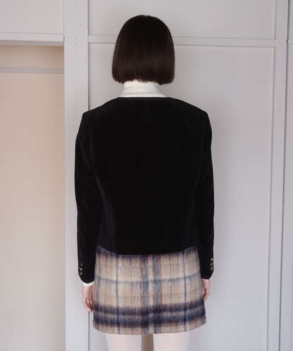 ≪web展示会≫velveteen jacket（ベルベッティーンジャケット）≪2025年5月2日12:00販売開始≫≪2025年11月発送予定≫