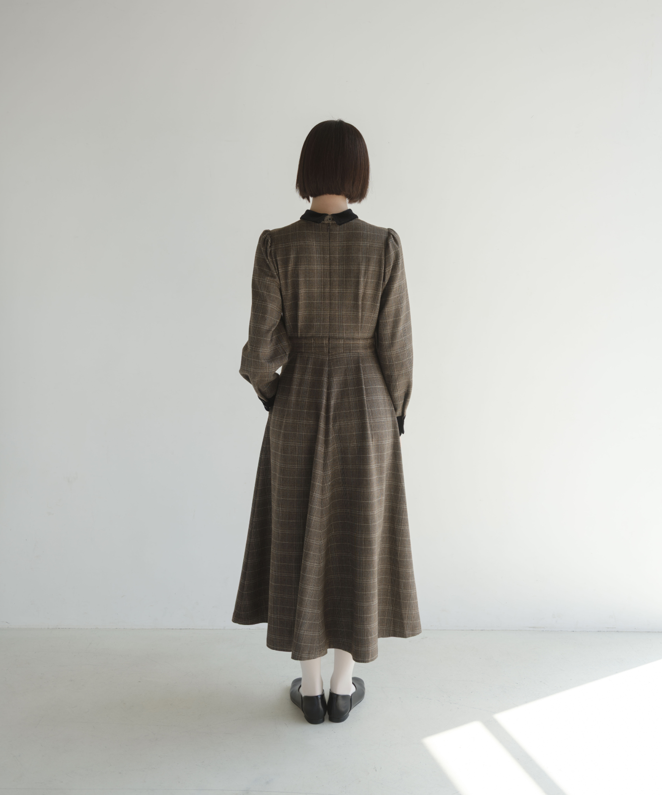 ≪通常販売≫glen check bicolor one piece(グレンチェックバイカラー ≪通常販売≫glen check bicolor one piece(グレンチェックバイカラー