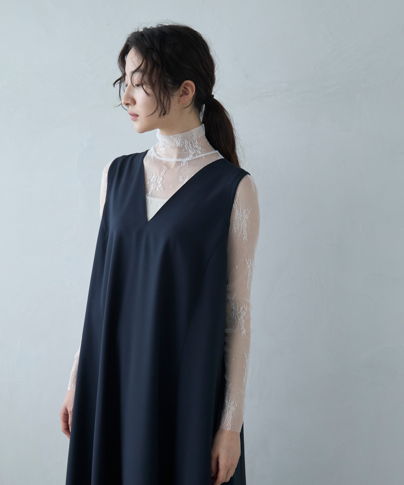 【ポイント10倍】 ≪通常販売≫2way front フロント skirt（2way jumper tuck スカート
