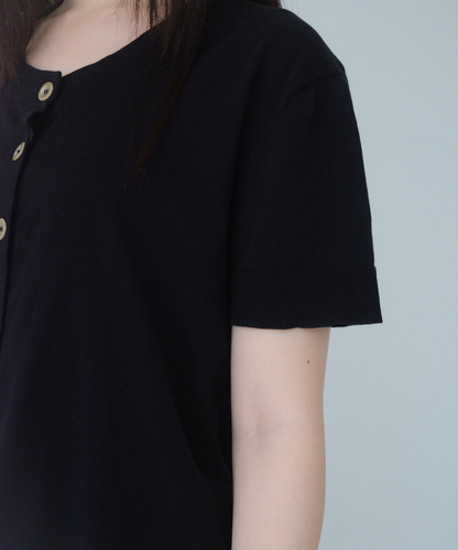 ≪通常販売≫Gold button cotton cardigan（ゴールドボタンコットンカーディガン）