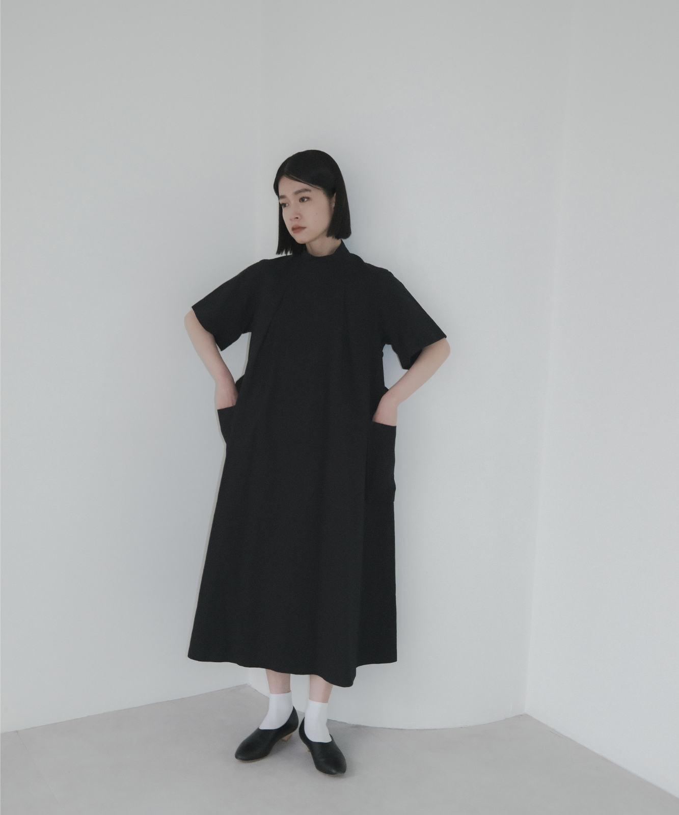 ≪在庫販売≫【THE DRESS #21】de medical high neck dress（ドイツメディカルハイネックドレス）