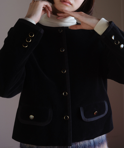 ≪web展示会≫velveteen jacket（ベルベッティーンジャケット）≪2025年5月2日12:00販売開始≫≪2025年11月発送予定≫