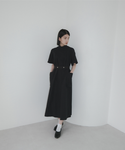 ≪在庫販売≫【THE DRESS #21】de medical high neck dress（ドイツメディカルハイネックドレス）≪2023年9月22日15:00販売開始≫