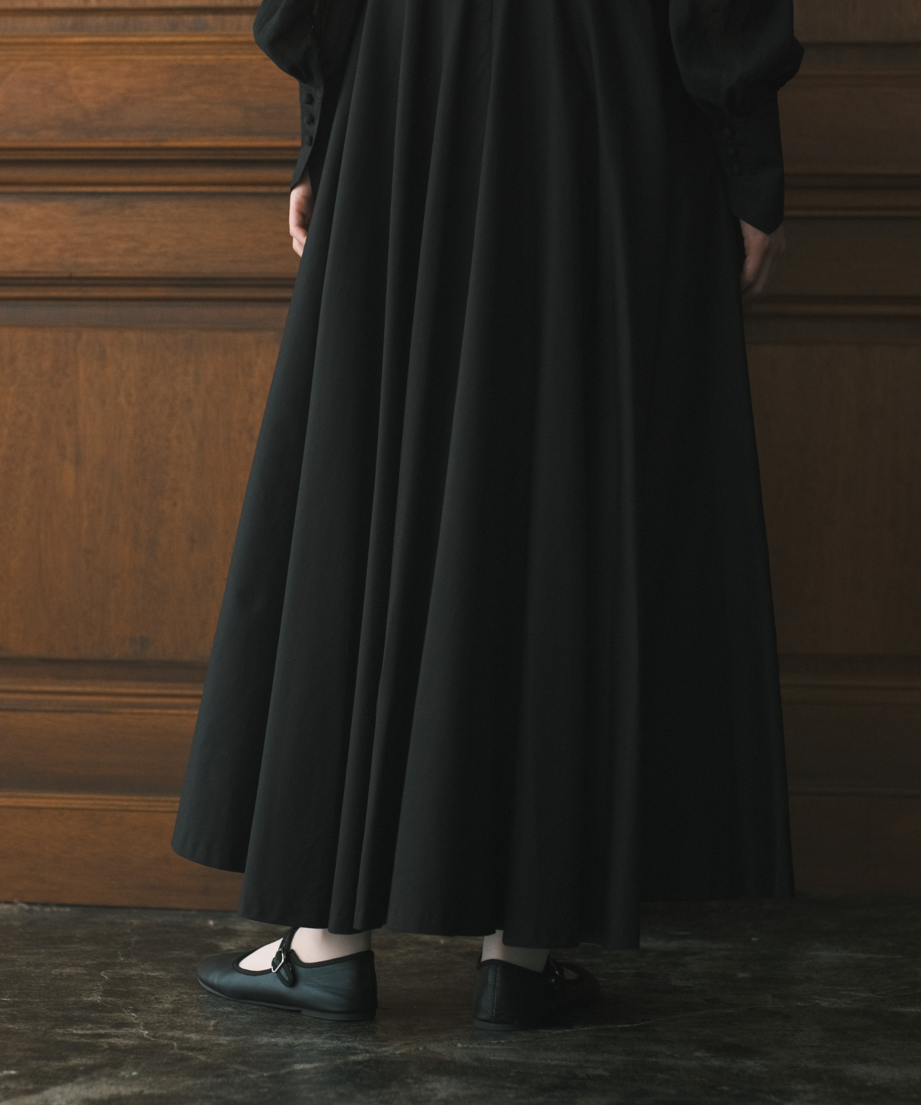 ≪在庫販売≫【THE DRESS #37】black sheer dress（ブラックシアー