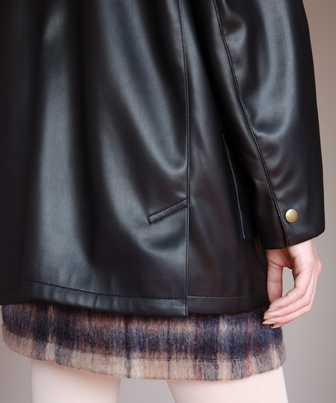≪通常販売≫bicolor leather jacket（バイカラーレザージャケット）≪2025年10月17日12:00販売開始≫