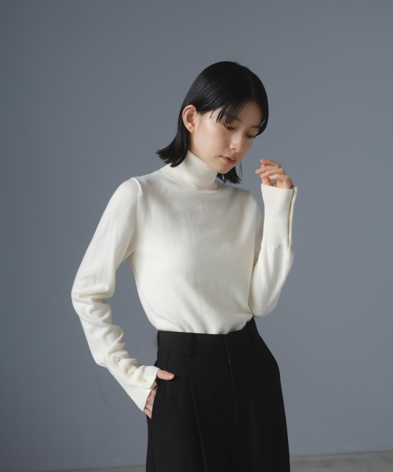 ≪通常販売≫high gauge turtleneck sweater(ハイゲージ ≪通常販売≫high gauge turtleneck sweater(ハイゲージ