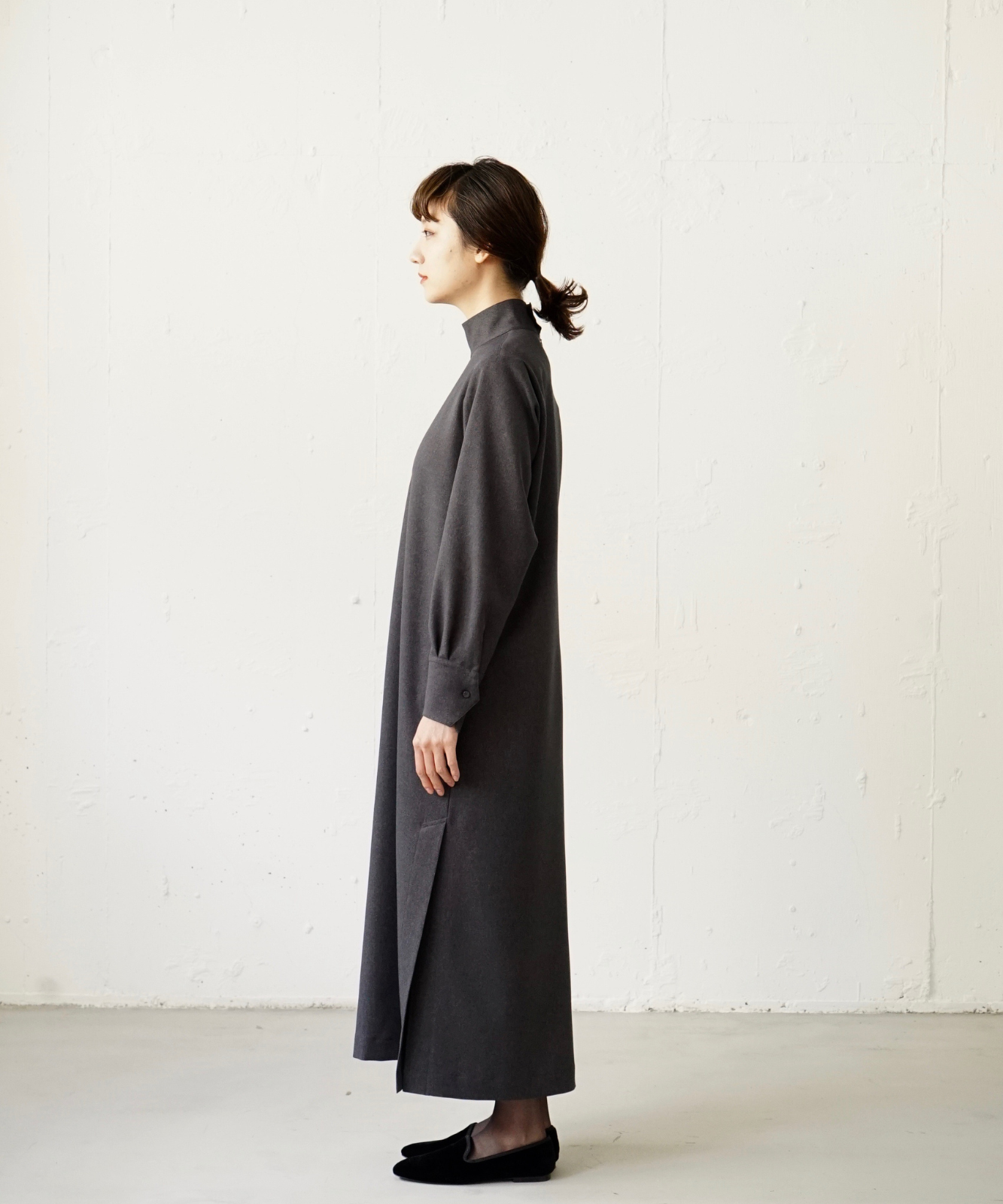 ≪予約販売≫high neck primitive one  piece（ハイネックプリミティブワンピース）≪2023年7月21日13:00販売開始≫≪2023年10月下旬発送予定≫