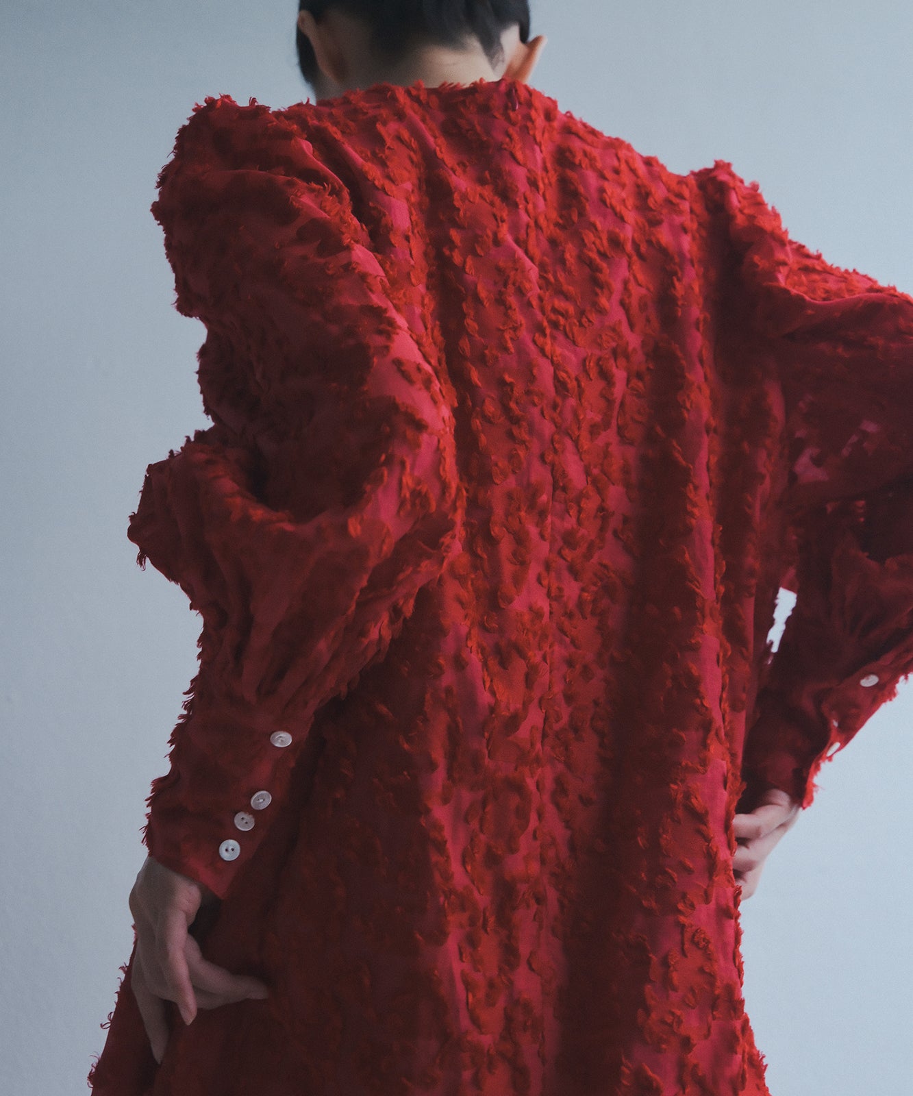 ≪在庫販売≫foufou jacquard dress #03 "prep”（ジャカードドレス#03）≪2023年11月8日15:00販売開始≫
