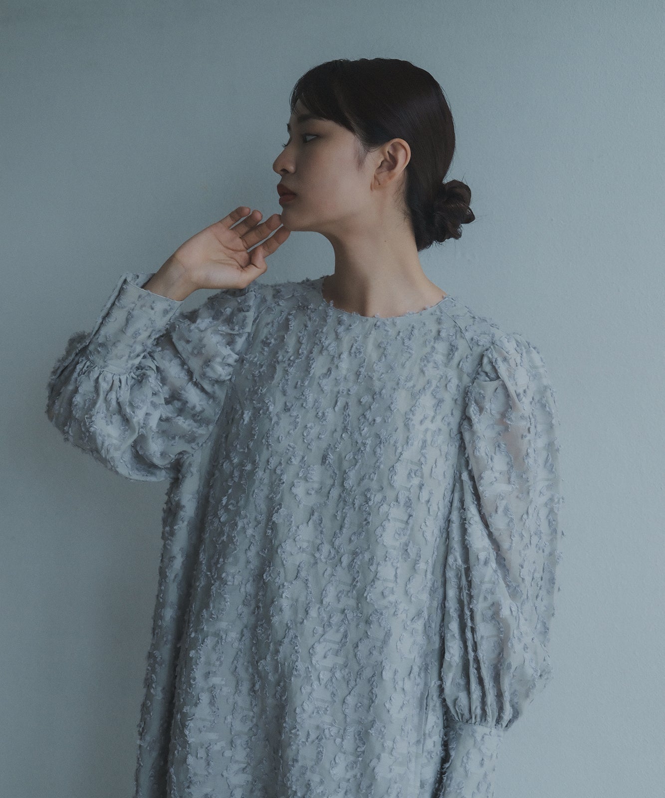 ≪通常販売≫foufou jacquard dress "prep”（ジャカードドレス）