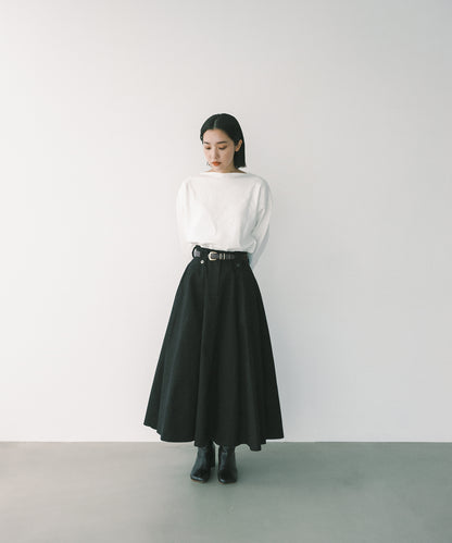 ≪在庫販売≫cotton flare skirt（コットンフレアスカート）