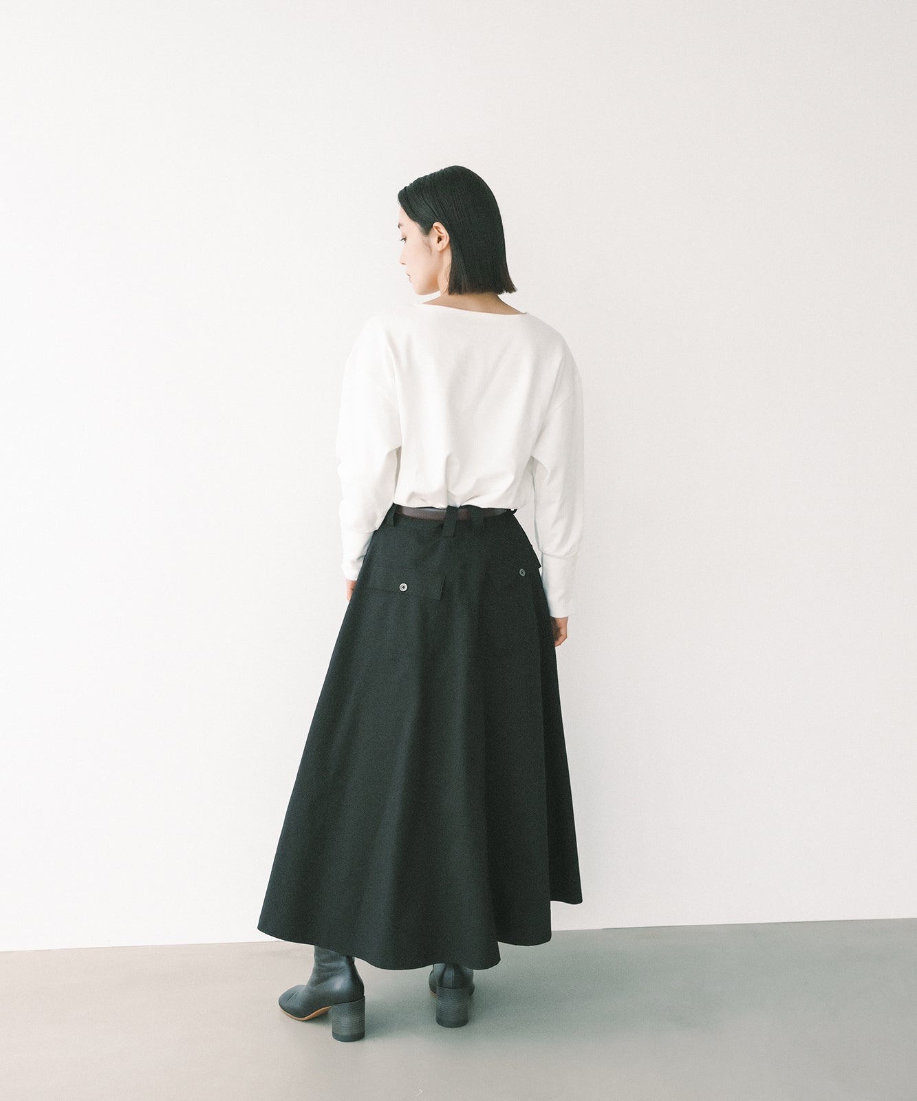 ≪在庫販売≫cotton flare skirt（コットンフレアスカート） – THE ...