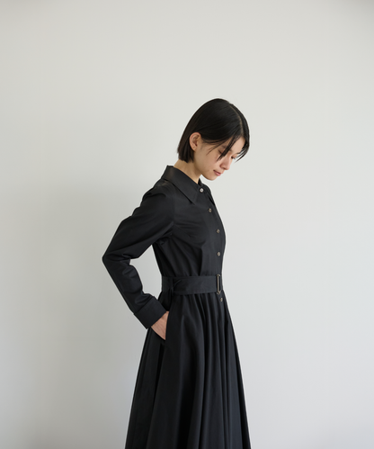 ≪通常販売≫【THE DRESS #18】big collar black button dress（ビッグカラーブラックボタンドレス）≪2026年02月06日12:00販売開始≫