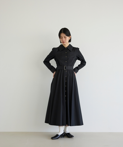 ≪通常販売≫【THE DRESS #18】big collar black button dress（ビッグカラーブラックボタンドレス）≪2026年02月06日12:00販売開始≫