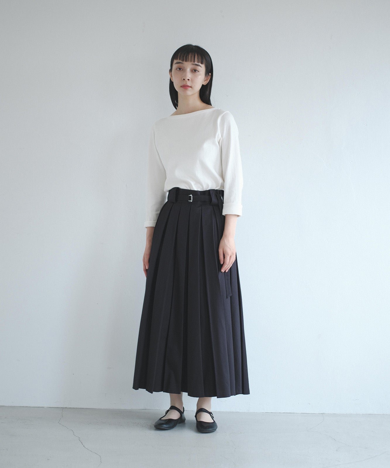 foufou  super tuck long skirt スカート