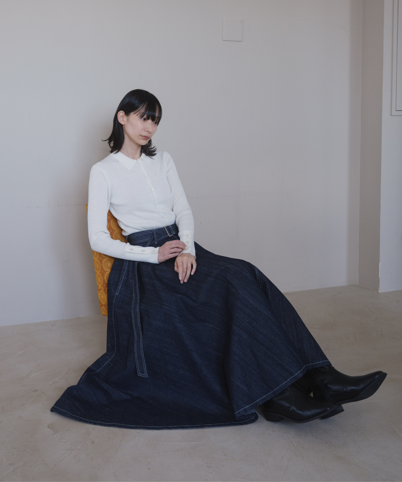 ≪通常販売≫super flare denim skirt（スーパーフレアデニムスカート）≪2025年8月12日15:00販売開始≫