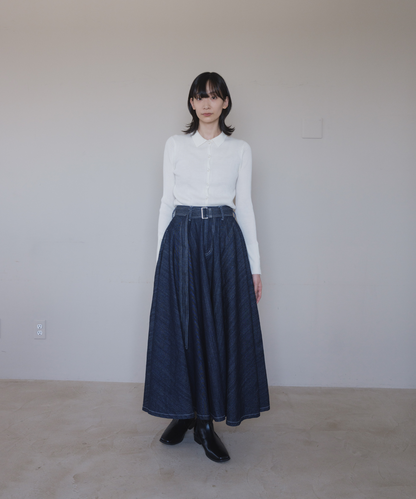 ≪通常販売≫super flare denim skirt（スーパーフレアデニムスカート）≪2025年8月12日15:00販売開始≫