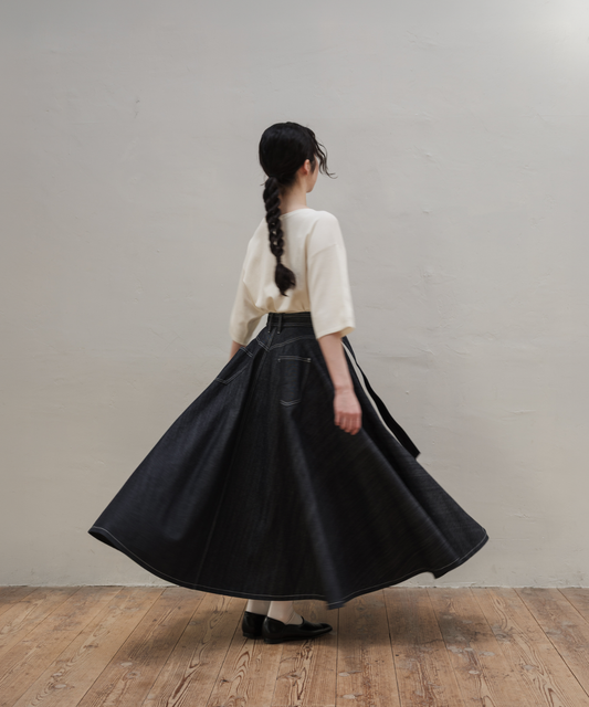 ≪通常販売≫super flare denim skirt（スーパーフレアデニムスカート）≪2026年03月05日12:00販売開始≫