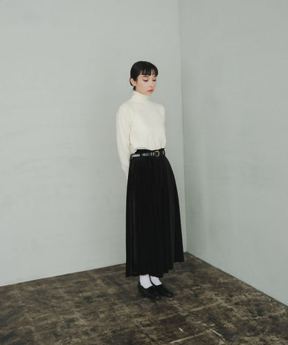 ≪在庫販売≫【THE DRESS #25】velour flare skirt（ベロアフレアスカート）≪2023年12月6日15:00販売開始≫