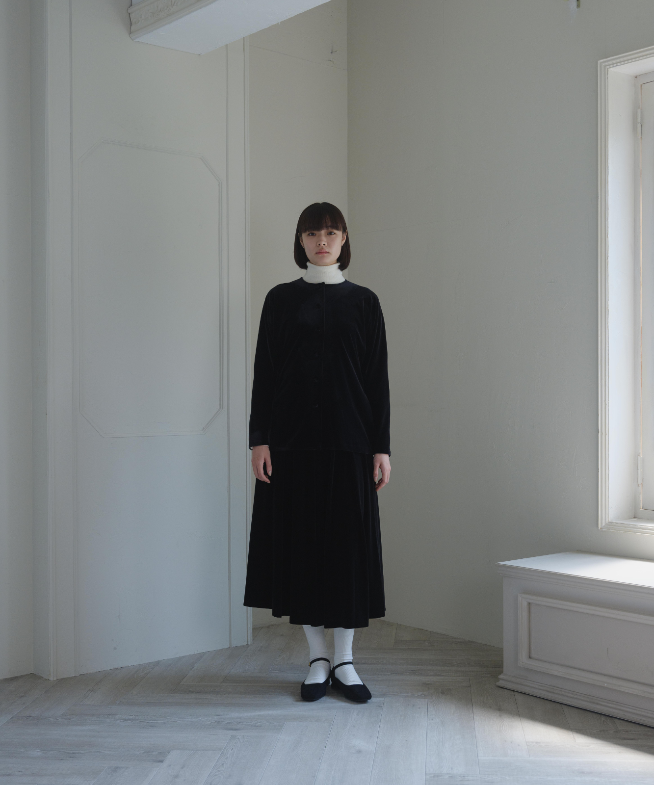 ≪通常販売≫【THE DRESS #25】velour flare skirt（ベロアフレアスカート）≪2025年9月29日15:00販売開始≫