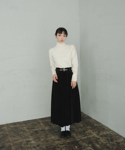 ≪在庫販売≫【THE DRESS #25】velour flare skirt（ベロアフレアスカート）≪2023年12月6日15:00販売開始≫