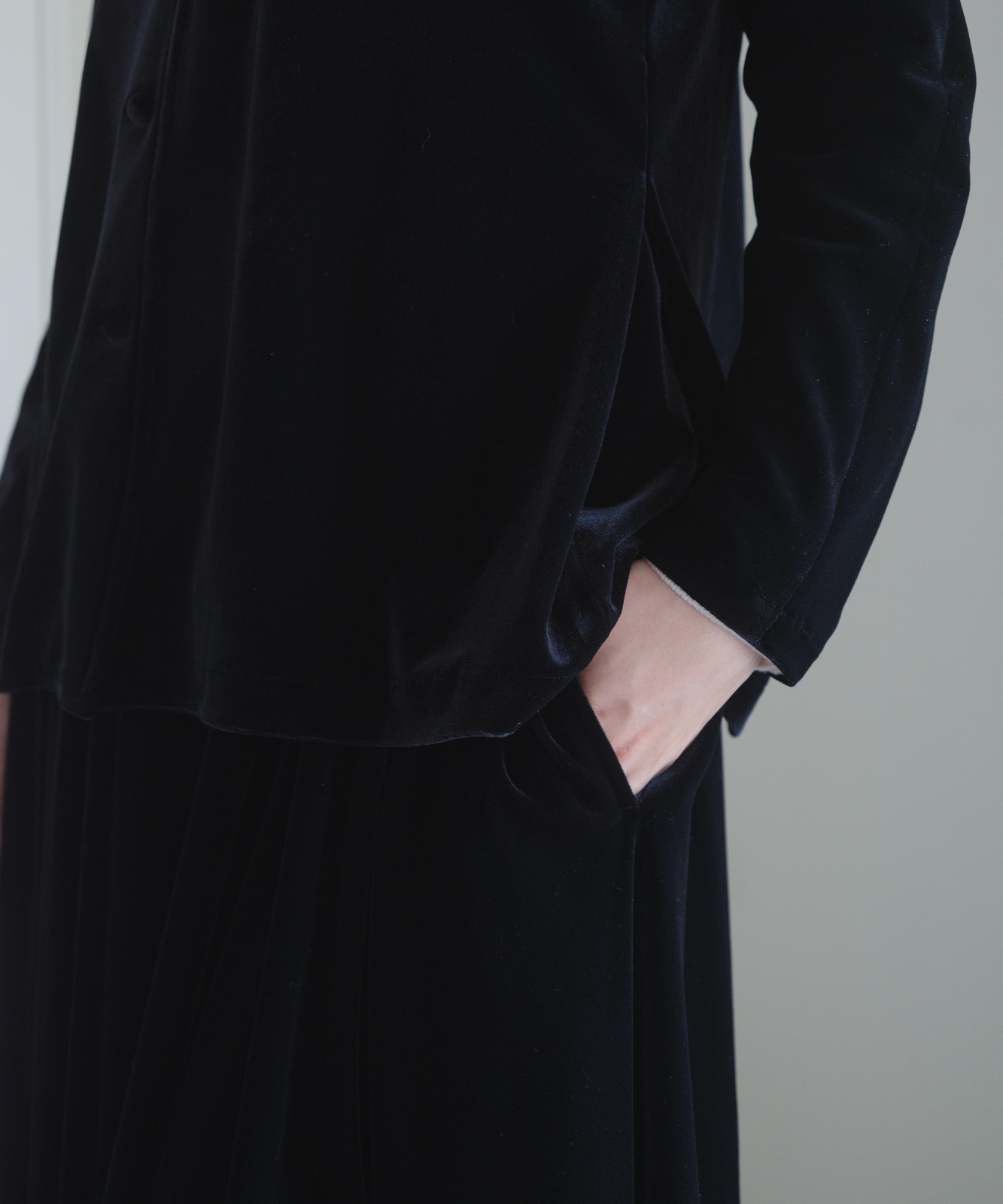 ≪通常販売≫【THE DRESS #25】velour flare skirt（ベロアフレアスカート）≪2025年9月29日15:00販売開始≫