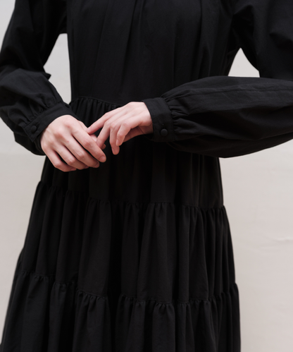 ≪通常販売≫【THE DRESS #29】raglan sleeve tiered dress （ラグランスリーブティアードドレス）≪2026年03月11日12:00販売開始≫