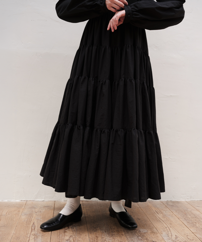 ≪通常販売≫【THE DRESS #29】raglan sleeve tiered dress （ラグランスリーブティアードドレス）≪2026年03月11日12:00販売開始≫